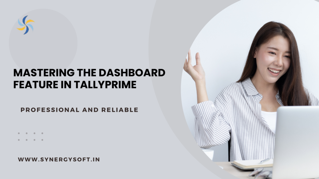 Dashboard Feature in TallyPrime