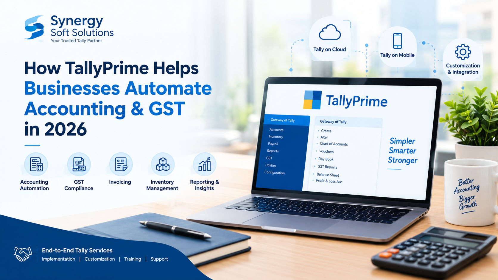How TallyPrime Helps Businesses Automate Accounting & GST in 2026